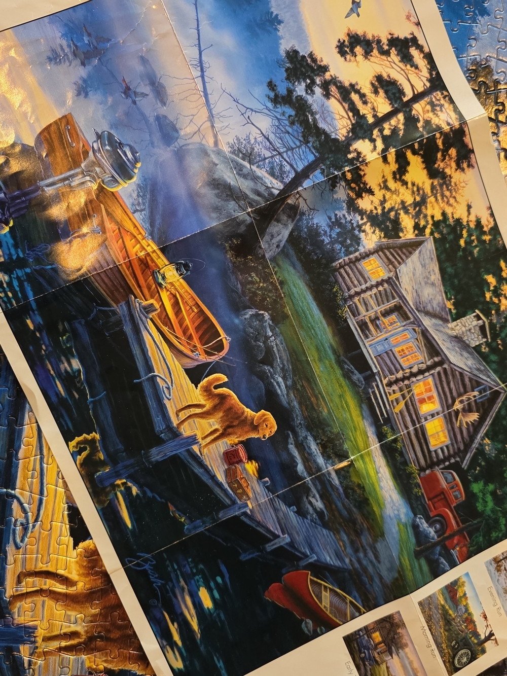 🧩4/$20 Buffalo Games Darrell Bush: Silent Shores 1000-Piece Jigsaw Puzzle - Picture 3 of 5